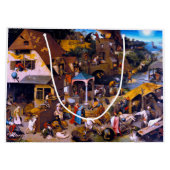 Nederlandse spreekwoorden, Pieter Bruegel de Ouder Groot Cadeauzakje (Achterkant)