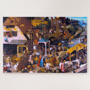Nederlandse spreekwoorden, Pieter Bruegel de Ouder Legpuzzel