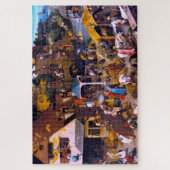 Nederlandse spreekwoorden, Pieter Bruegel de Ouder Legpuzzel (Verticaal)