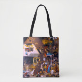 Nederlandse spreekwoorden, Pieter Bruegel de Ouder Tote Bag (Voorkant)