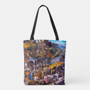 Nederlandse spreekwoorden, Pieter Bruegel de Ouder Tote Bag