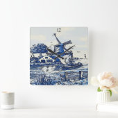 Nederlandse stijl vierkante klok (Huis)