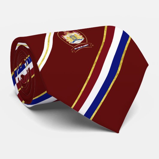 Nederlandse stremming stropdas (Opgerold)