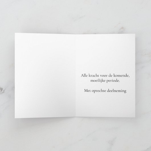 Nederlandse sympathie Sunlight Mosquito Kaart (Binnen)