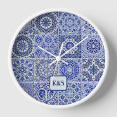 Nederlandse Tegels in Blue & White  Pottery op maa (Voorkant)