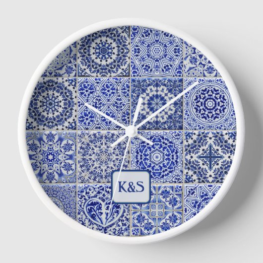 Nederlandse Tegels in Blue & White  Pottery op maa (Voorkant)