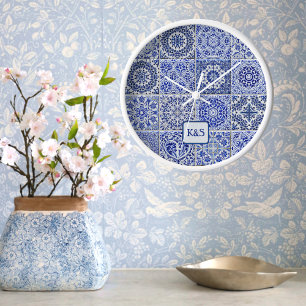 Nederlandse Tegels in Blue & White  Pottery op maa