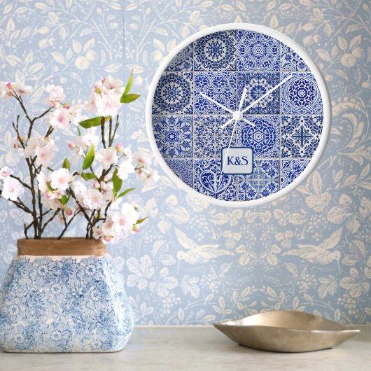 Nederlandse Tegels in Blue & White  Pottery op maa
