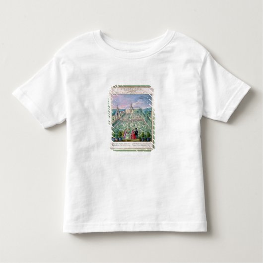 Nederlandse tuin, 1650 (m/vc op papier) kinder shirts (Voorkant)