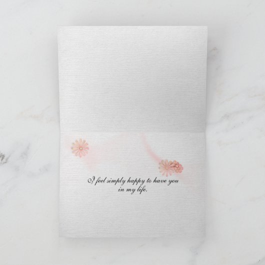 Nederlandse Tulip Garden-vriendschap Kaart (Binnen)