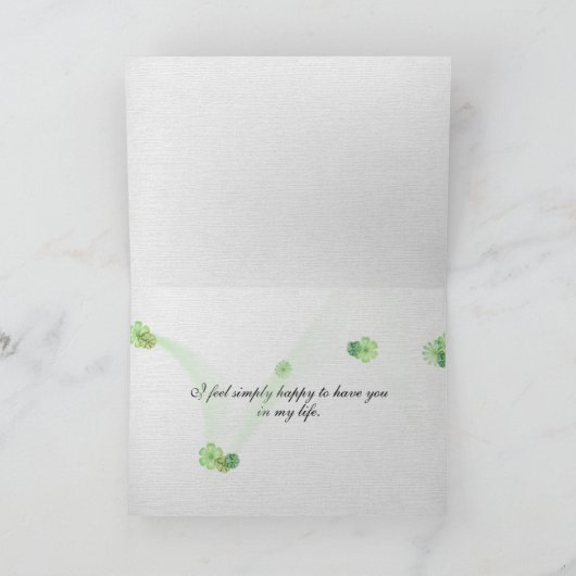 Nederlandse Tulip Garden-vriendschap Kaart (Binnen)