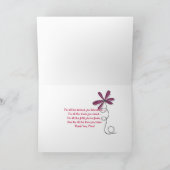 Nederlandse tulp voor de Dag van het Mamma Kaart (Binnen)