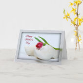 Nederlandse tulp voor de Dag van het Mamma Kaart (Gele Bloem)