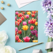 Nederlandse Tulpen Acryl Uitnodigingen (Insitu (Huwelijk))