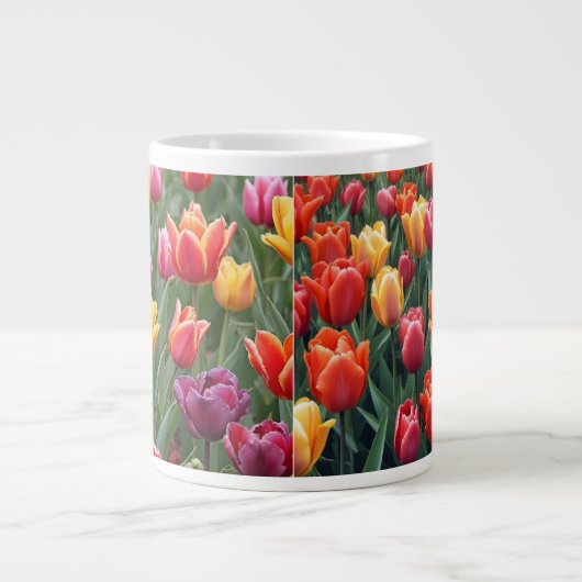 Nederlandse Tulpen Grote Koffiekop (Voorkant)