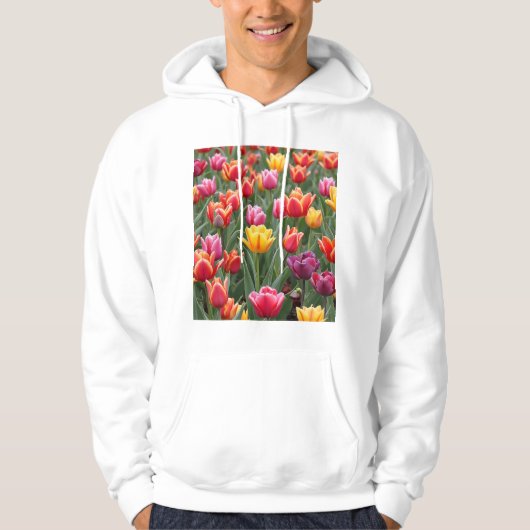 Nederlandse Tulpen Hoodie (Voorkant)