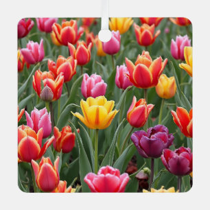 Nederlandse Tulpen Metalen Ornament