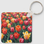 Nederlandse Tulpen Sleutelhanger (Achterkant)