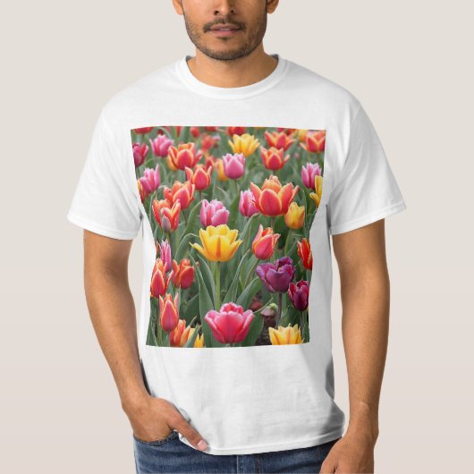 Nederlandse Tulpen T-shirt (Voorkant)