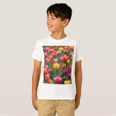 Nederlandse Tulpen T-shirt (Voorkant volledig)