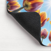 Nederlandse Tulpentuin in de zon Muismat (Hoek)