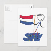 Nederlandse uitgang briefkaart (Voorkant / Achterkant)