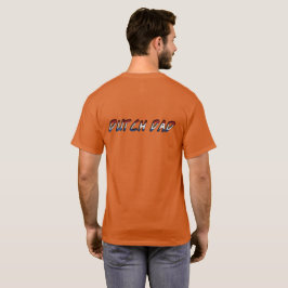 Nederlandse vader Nederlandse vlag Typografie T-shirt