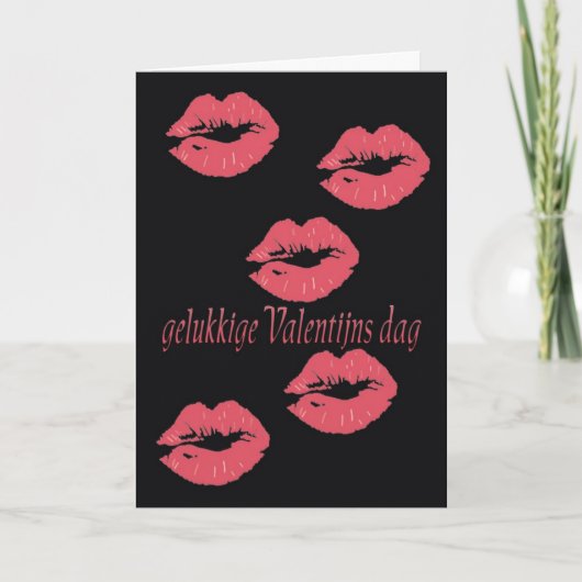Nederlandse Valentijnsdag Kaart (Voorkant)