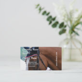 Nederlandse Visitekaartjes met paardenpest (Staand voorkant)