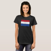 Nederlandse vlag 1 t-shirt (Voorkant volledig)