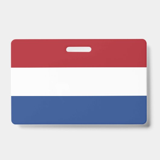 Nederlandse Vlag Badge (Voorzijde)