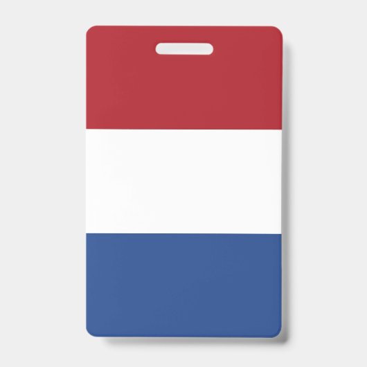 Nederlandse Vlag Badge (Voorzijde)