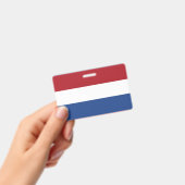 Nederlandse vlag badge (Handheld)