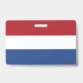 Nederlandse vlag badge