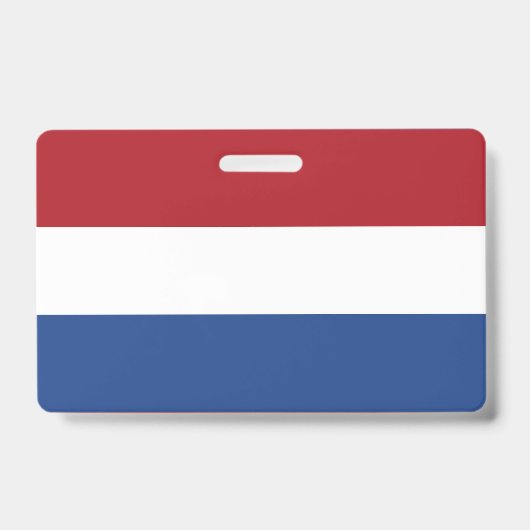 Nederlandse vlag badge (Voorzijde)
