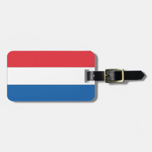 Nederlandse Vlag Bagagelabel