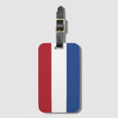 Nederlandse Vlag Bagagelabel (Voorkant (verticaal))