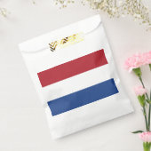 Nederlandse vlag bedankzakje (Gezegeld)