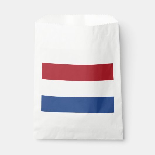 Nederlandse vlag bedankzakje (Voorkant)