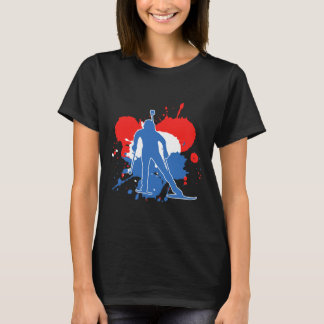 Nederlandse vlag Biathlonist - Nederlandse Biathlo T-shirt