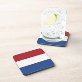 Nederlandse vlag bier onderzetter (Rechterzijde)