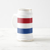 Nederlandse vlag bierpul (Voorkant links)