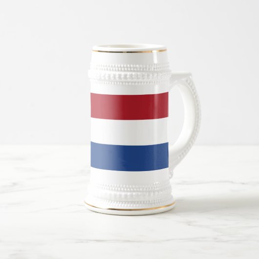 Nederlandse vlag bierpul (Voorkant rechts)