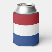 Nederlandse vlag blikjeskoeler (Blikje Achterkant)