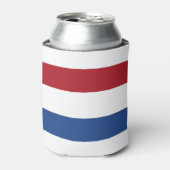 Nederlandse vlag blikjeskoeler (Blikje Voorkant)