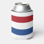 Nederlandse vlag blikjeskoeler (Blikje Achterkant)