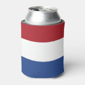 Nederlandse vlag blikjeskoeler (Blikje Voorkant)