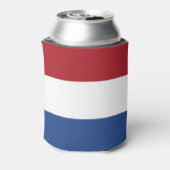 Nederlandse vlag blikjeskoeler (Blikje Achterkant)