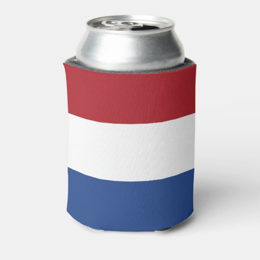 Nederlandse vlag blikjeskoeler (Blikje Achterkant)