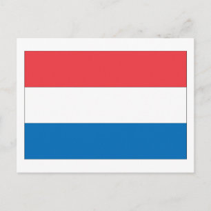 Nederlandse vlag briefkaart
